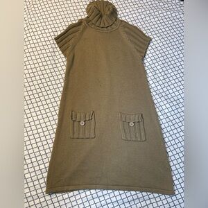 Calvin Klein Womens Casual Dress - Tan